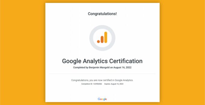 A Guide to Google Analytics Certifications – Are They Worth It?